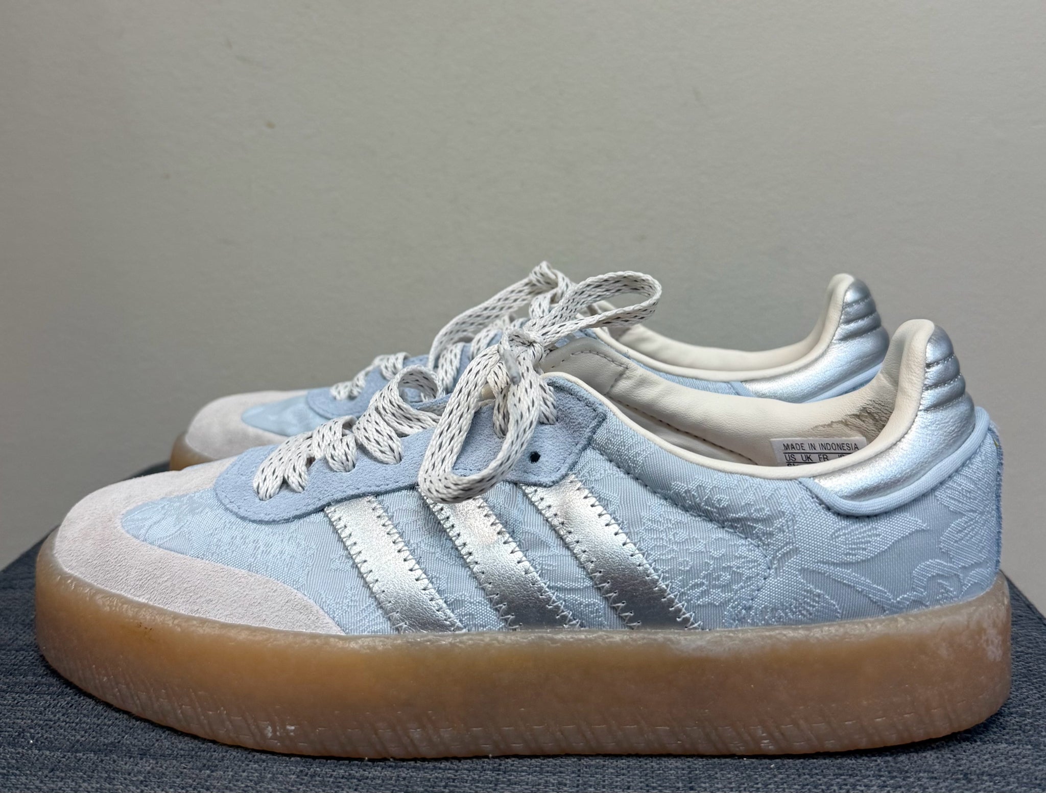 6.5 ADIDAS Light Blue SHOES