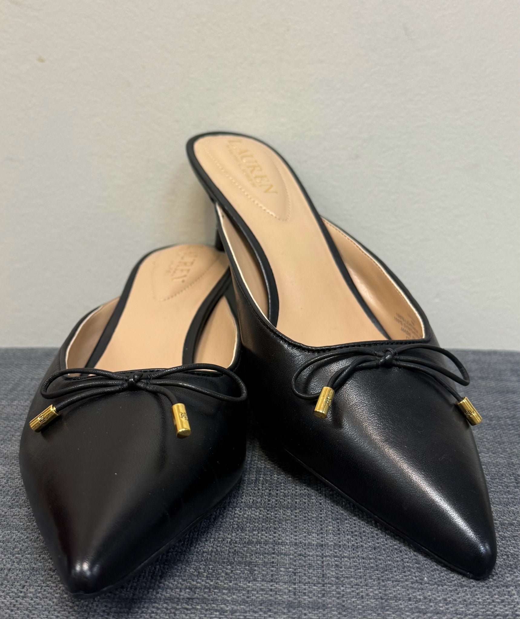 8 LAUREN RALPH LAUREN Black SHOES