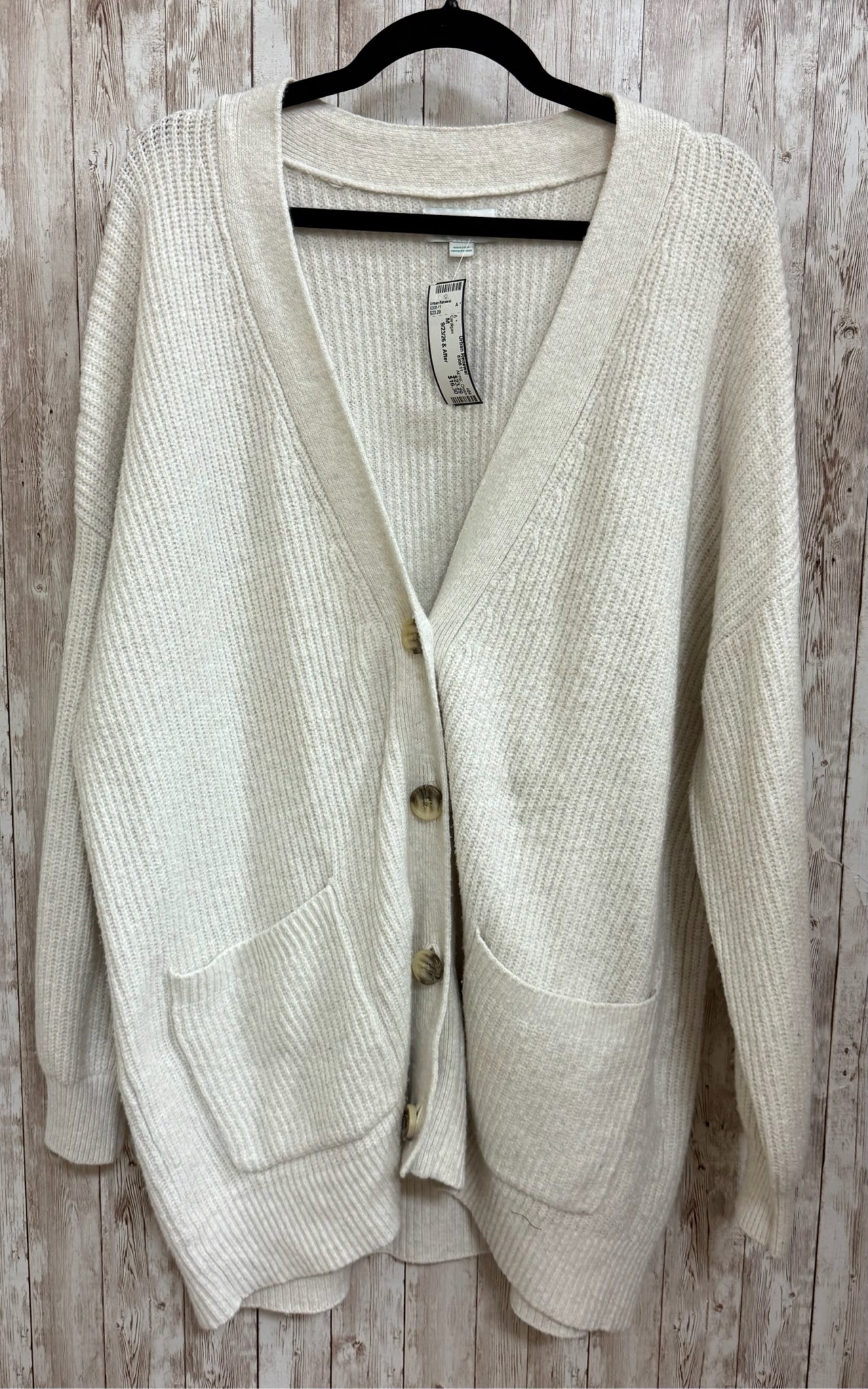 Size M AERIE Cream Cardigan