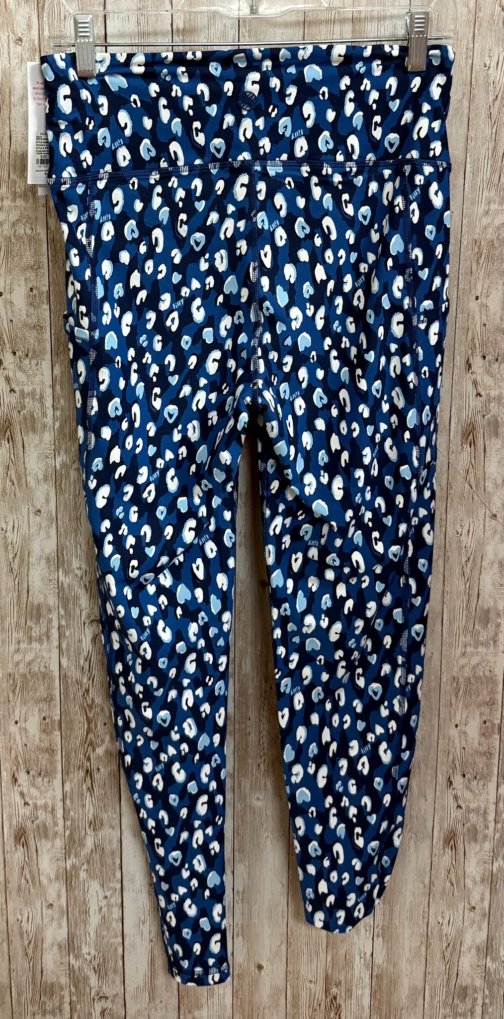 Size M LILLY PULITZER Blue Print Leggings