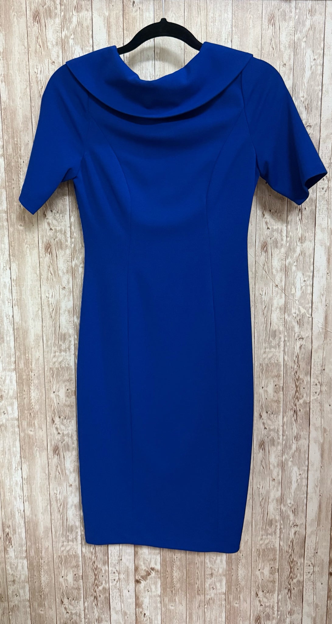 ADRIANNA PAPELL Size 2 Royal Blue Dress
