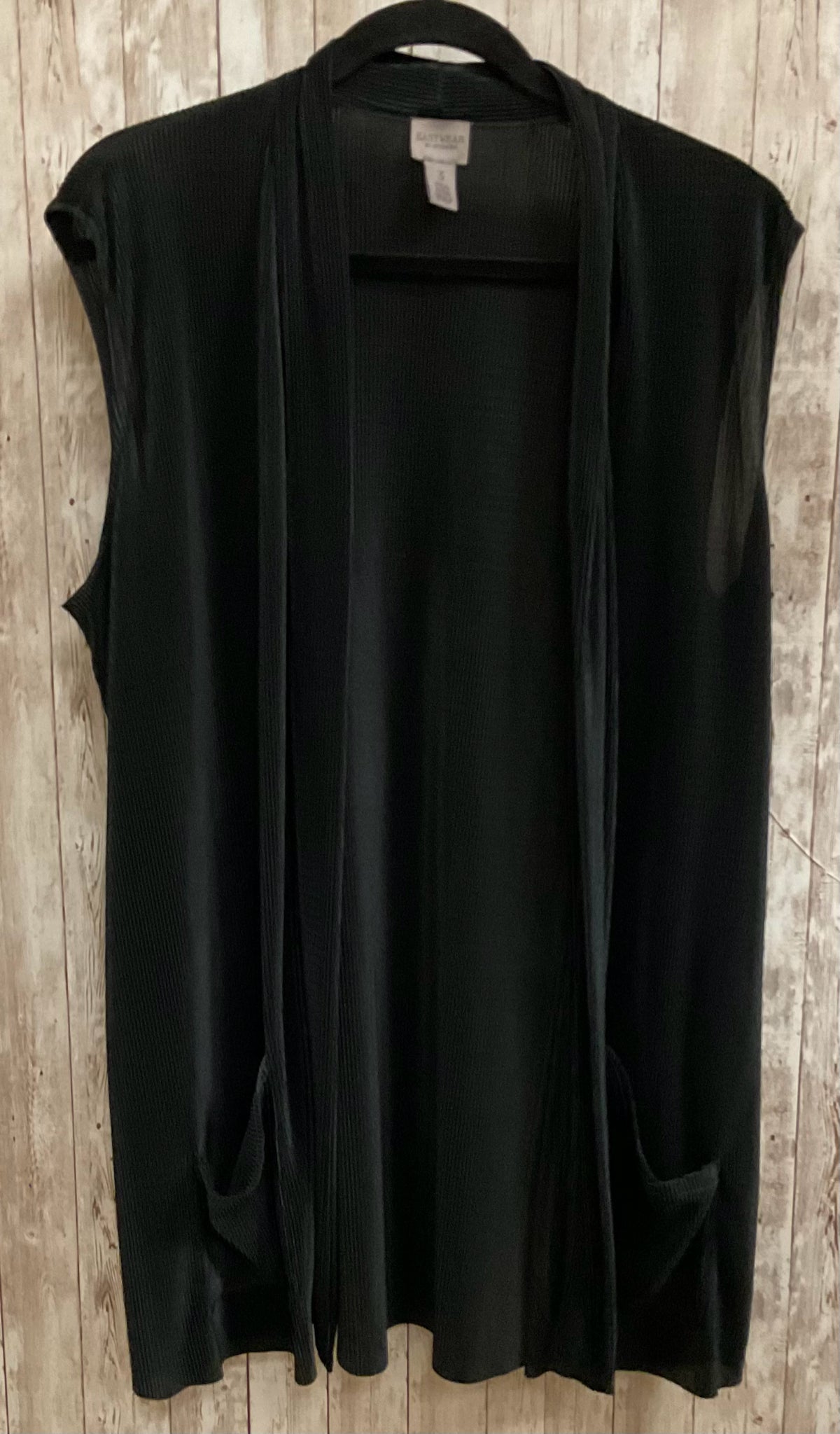 Size XL CHICO'S Black Vest