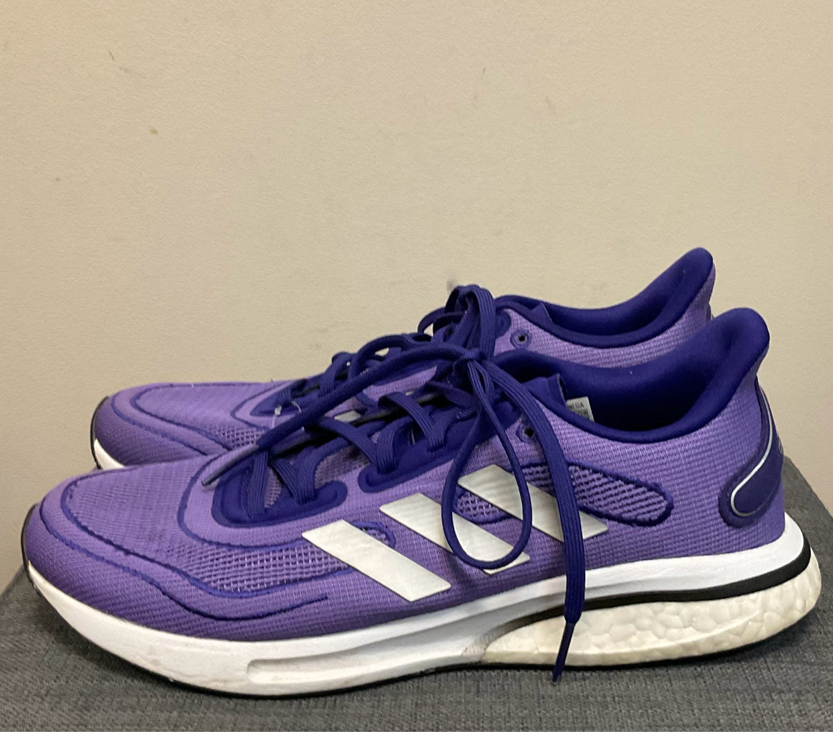 7.5 ADIDAS Purple SHOES