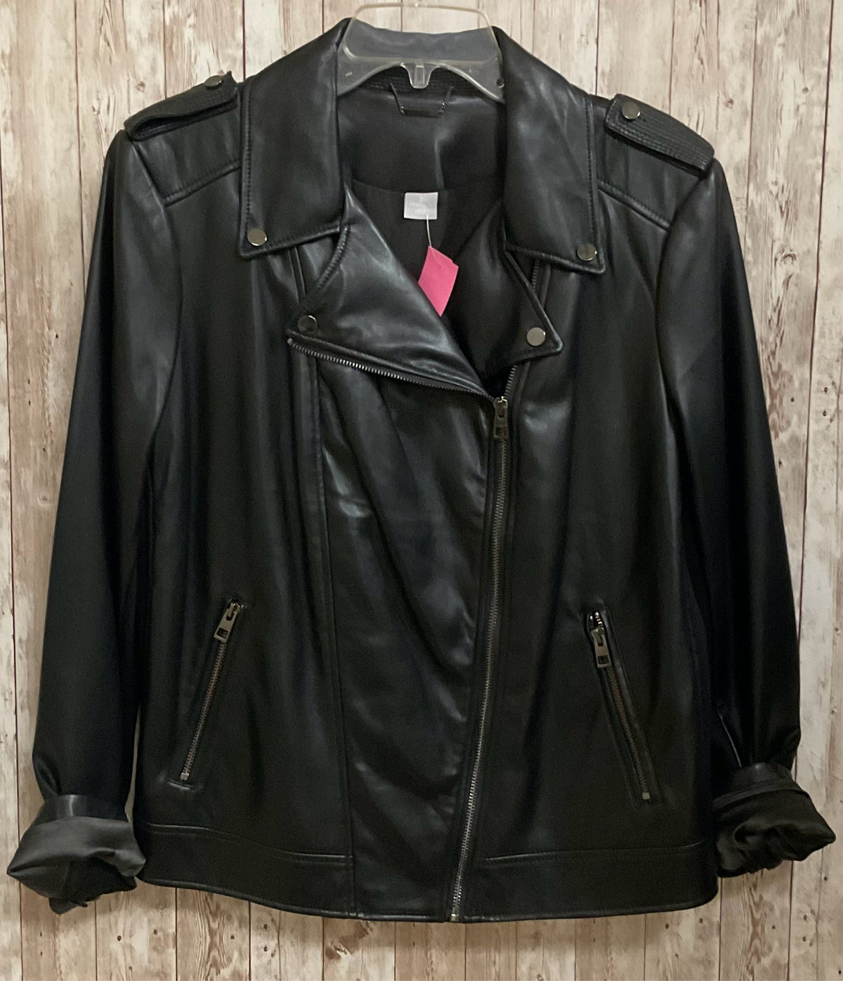 Size L CHICO'S Black Jacket