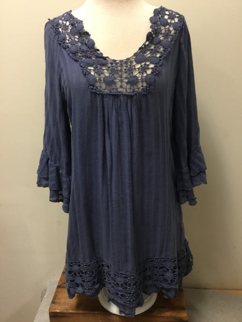 MONORELLO Size S Blue Top