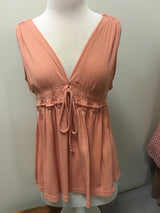 Size M FREE PEOPLE Peach Top