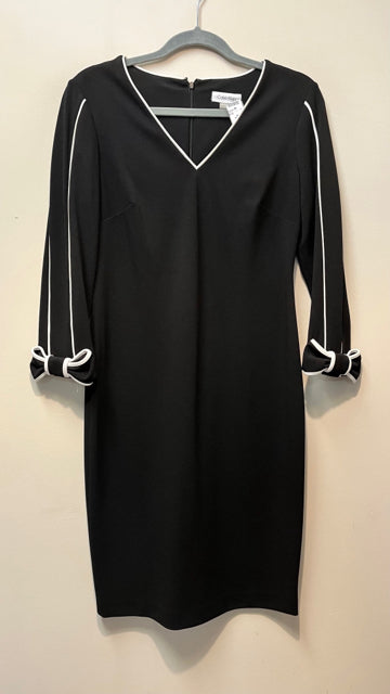 Size 6 CALVIN KLEIN Black Dress