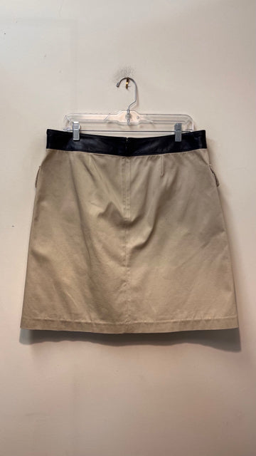 Size 12 TORY BURCH Tan Skirt