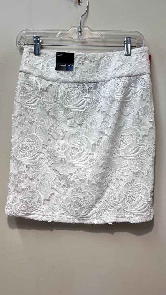 INC Size 0 White Skirt