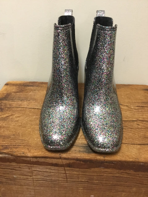 JEFFREY CAMPBELL 7 grey print Boots